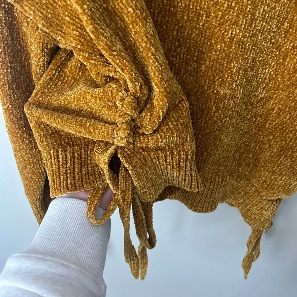 Ochre Turtleneck Sweater